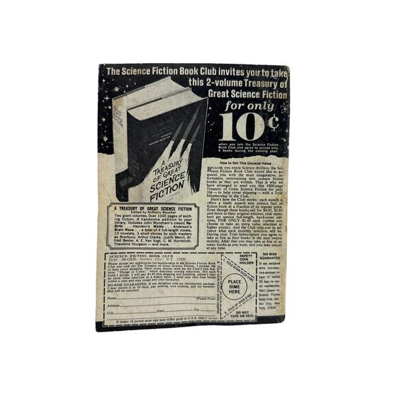 Galaxy Science Fiction Magazine Pulp Vol 26 No 5 June 1968 - Clifford D. Simak‎ - Picture 2 of 3